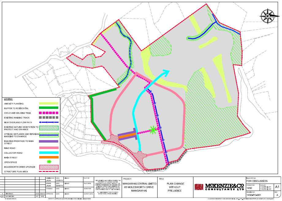 Proposed structure Map